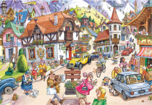 Wasgij Mystery 20: Mountain Mayhem Humor By Jumbo
