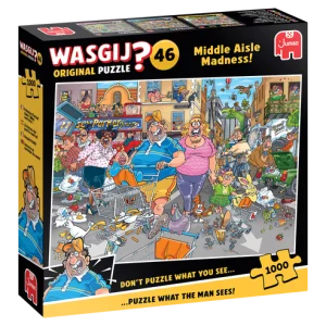 Wasgij Original 46: Middle Aisle Madness! Cartoon By Jumbo