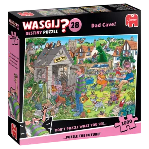 Wasgij Destiny 28: Dad Cave! Cartoon By Jumbo