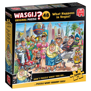 Wasgij Original 48: What Happens In Vegas! Cartoon By Jumbo