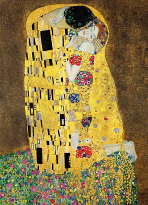 The Kiss Fine Art By Puzzlelife