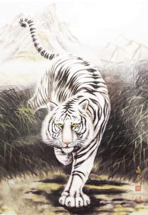 White Tiger Big Cats By Puzzlelife