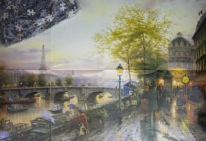 Paris City Of Love Eiffeltower Paris & France By Puzzlelife