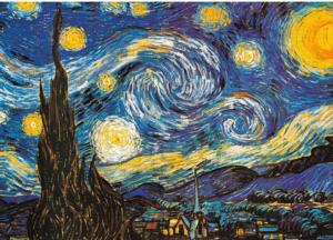 Starry Night Fine Art Jigsaw Puzzle By Puzzlelife