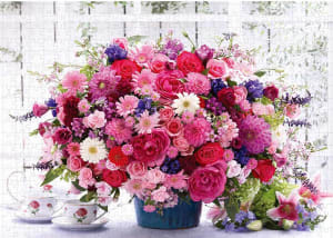 Pink Flower Flower & Garden By Puzzlelife