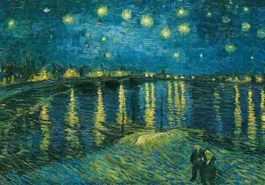 Starry Night Rhone Fine Art By Puzzlelife