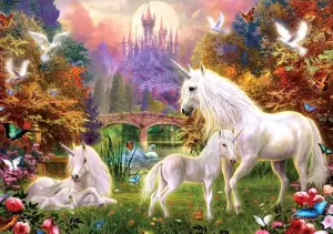 Castle Unicorns Unicorn By Puzzlelife