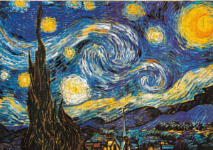 Starry Night Luminous Fine Art By Puzzlelife