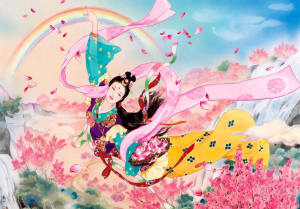 Goddess Asian Art By Puzzlelife