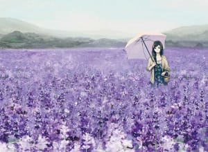 Memory Of A Lavender Garden Flower & Garden By Puzzlelife