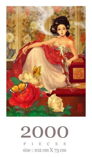 Mokdan Flower Woman Asia By Puzzlelife