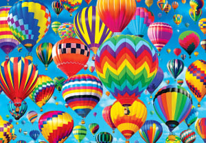 Balloons In Flight Hot Air Balloon By Kodak