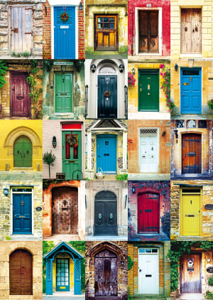 Doors Collage By Piatnik