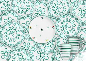 Gmunder Keramik Pattern & Geometric By Piatnik