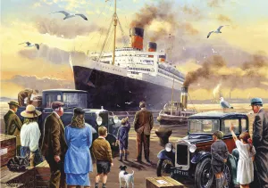 R.M.S Queen Mary Nostalgic & Retro By Piatnik