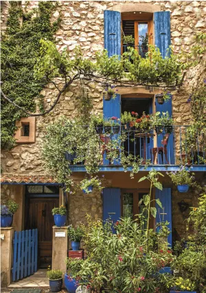 Blue Balcony Around the House By Piatnik
