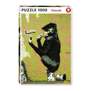 Banksy Roller Chimp Contemporary & Modern Art By Piatnik