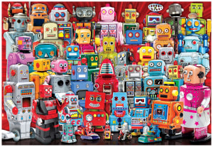 Robots Puzzle in a Lunch Box Science By Eurographics