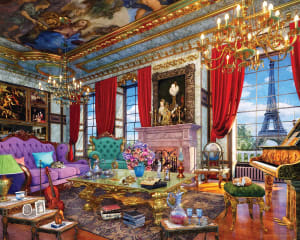 Palace in Paris Around the House By Springbok