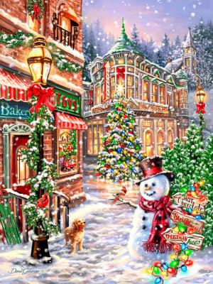 Merry Main Street Christmas By Springbok