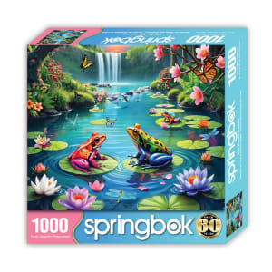 Lily Pond Paradise Reptile & Amphibian By Springbok