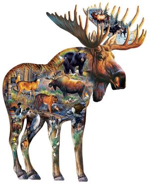 Walk on the Wild Side Forest Animal Jigsaw Puzzle By SunsOut