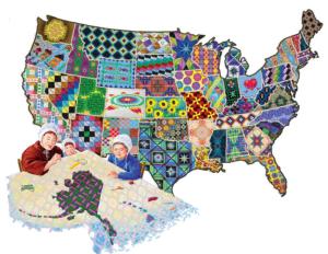 An American Quilt United States Jigsaw Puzzle By SunsOut