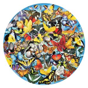 Butterflies in the Round Collage By SunsOut