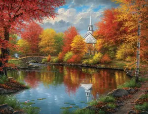 Autumn Tranquility Fall By SunsOut