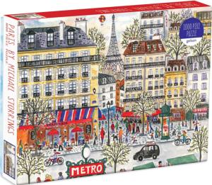 Michael Storrings Paris Paris & France Jigsaw Puzzle By Galison