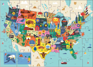 Map of the U.S.A. Maps & Geography By Mudpuppy