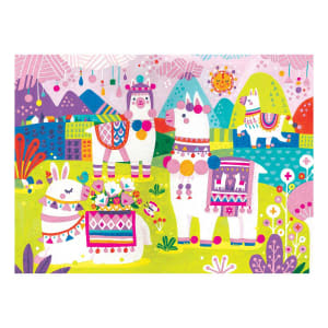 Llama Land Fuzzy Animals By Chronicle Books