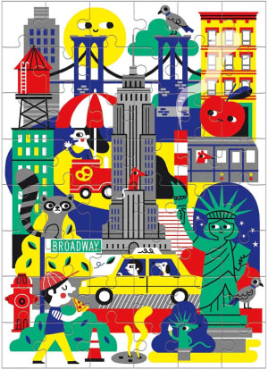 New York Mini Puzzle New York By Mudpuppy