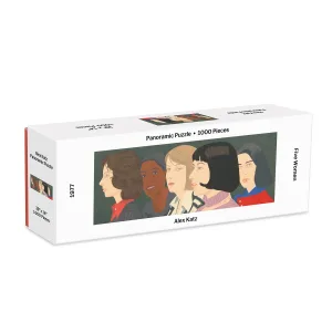 MoMA Alex Katz Five Women Panoramic Puzzle Famous People By Galison