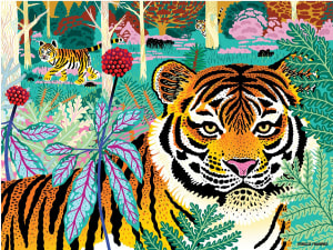 Siberian Tiger Endangered Species Puzzle Big Cats By Mudpuppy