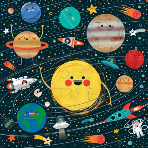Solar System Jumbo Puzzle Space By Mudpuppy