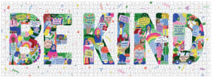 Be Kind Panoramic Puzzle Quotes & Inspirational By Galison