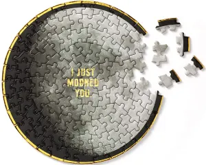 I Just Mooned You 100 Piece Mini Shaped Puzzle Space By Galison