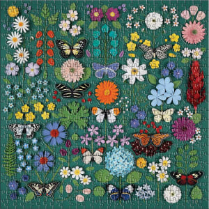 Butterfly Botanica with Shaped Pieces Butterflies and Insects By Galison
