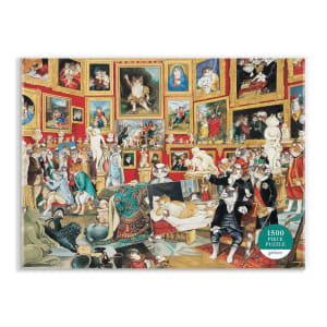 Tribuna of the Uffizi Meowsterpiece of Western Art Books & Reading By Galison