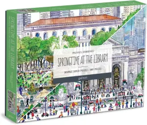 Springtime at the Library Books & Reading By Galison