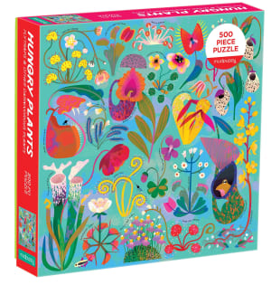 Hungry Plants Collage By Mudpuppy