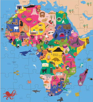 Map of Africa Maps & Geography By Mudpuppy