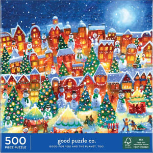 Little Town Lights Christmas By Galison