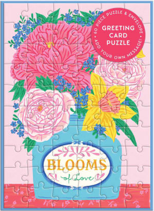 Blooms of Love - Greeting Card Puzzle Flower & Garden By Galison