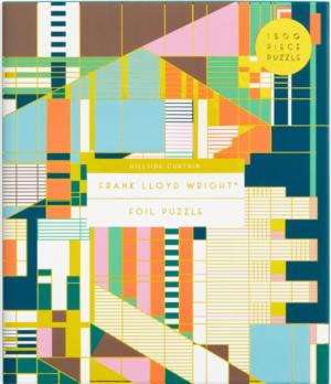 Frank Lloyd Wright Hillside Curtain  Contemporary & Modern Art Collectible Packaging By Galison