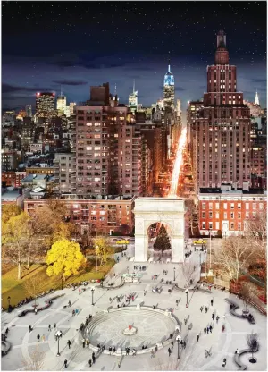 Washington Square Park Skyline By Galison