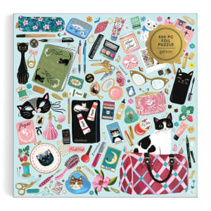 Purrfect Accessories Collage By Galison