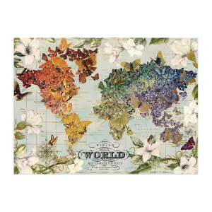 sevenbutterfly 　3点まとめ Butterfly Waterfall - 1000 Piece Jigsaw Puzzle by SunsOut