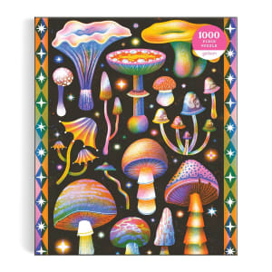 Cosmic Mushrooms Collage By Galison
